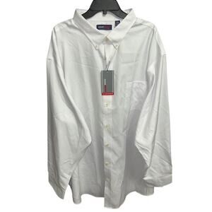Travel Smart 4XB Shirt White Resists Wrinkles Specially Finished Fresh All Day